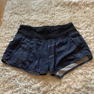 Blue lululemon athletic shorts!
